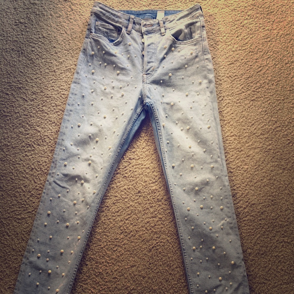 H&M Vintage slim High Waist Denim
